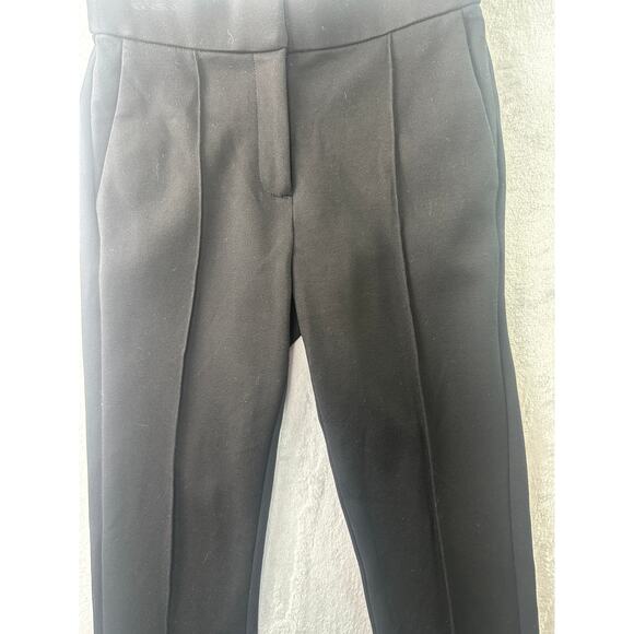 J.Crew Skinny Trouser in Italian Ponte • Black • Size 0 - Picture 8 of 10